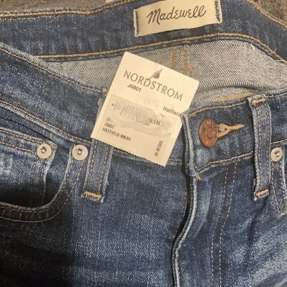 MADEWELL The Slim Boyjean Jeans In Hatfield NWT SIZE 24 - Picture 5 of 16